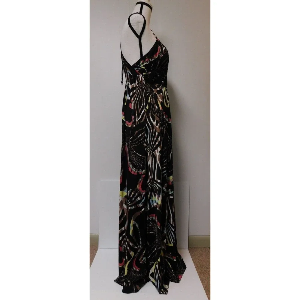 XOXO Womens Maxi Dress with beads Size Small - Picture 5 of 9